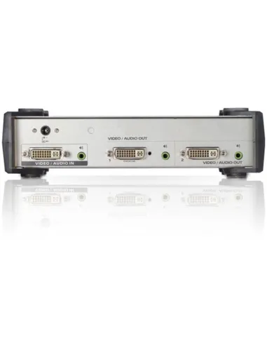 Aten VS162-AT-G Splitter 2 Puertos DVI Plata