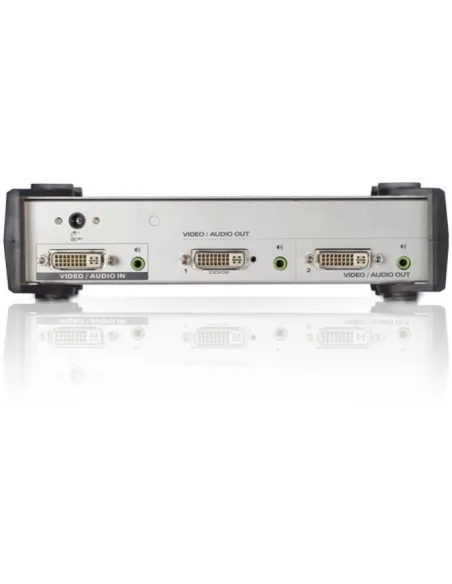 Aten VS162-AT-G Splitter 2 Puertos DVI Plata
