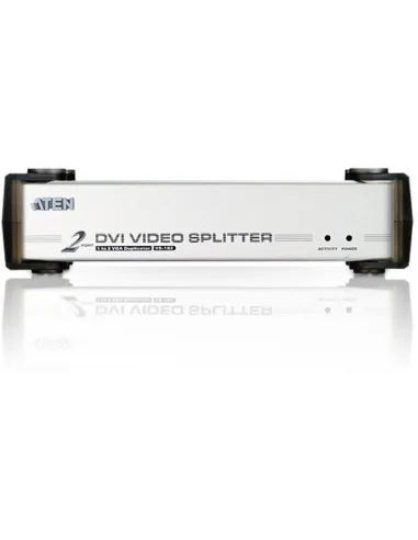 Aten VS162-AT-G Splitter 2 Puertos DVI Plata
