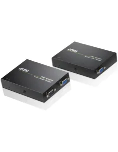 Aten VE150A-AT-G Extensor VGA sobre Cat.5 Negro-976476