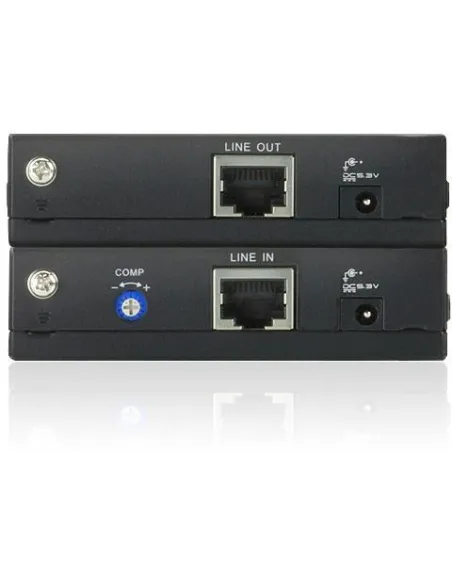 Aten VE150A-AT-G Extensor VGA sobre Cat.5 Negro