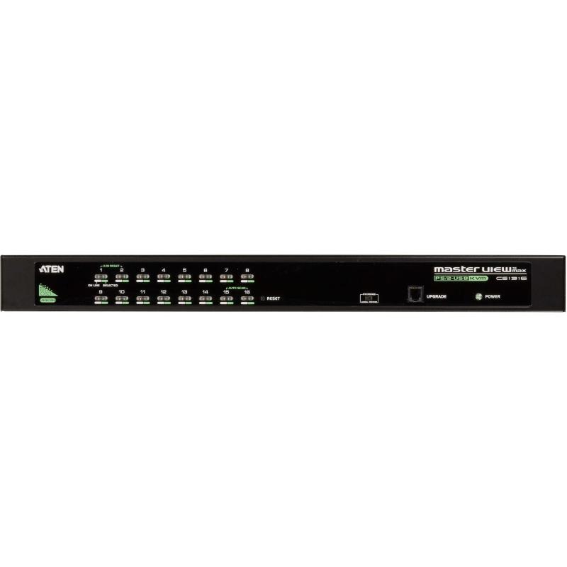 Aten CS1316-AT-G Switch KVM 16 Puertos VGA con PS/2 y USB Negro