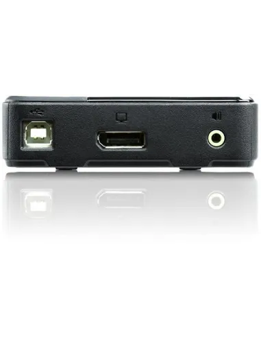 Aten CS782DP-AT KVM Switch 2 Puertos USB-A/USB-B/Mini Jack/Displayport Negro
