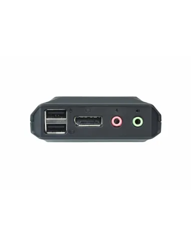 Aten CS22DP-AT Switch KVM DisplayPort/Jack 3.5mm/USB-A/microUSB-B Negro
