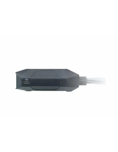 Aten CS22DP-AT Switch KVM DisplayPort/Jack 3.5mm/USB-A/microUSB-B Negro