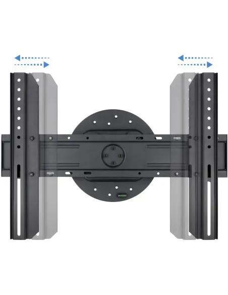 TooQ LP3770F-R Soporte de Pared Rotación 360° para Monitor/TV 37"-70" Máx. 50Kg Negro