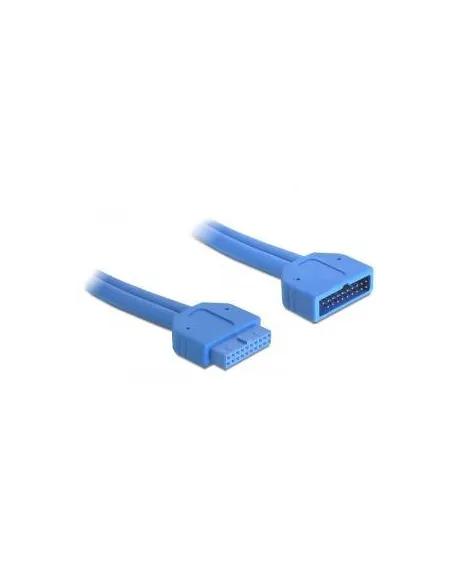 Delock 82943 Cable Interno USB 3.2 0,45m Azul
