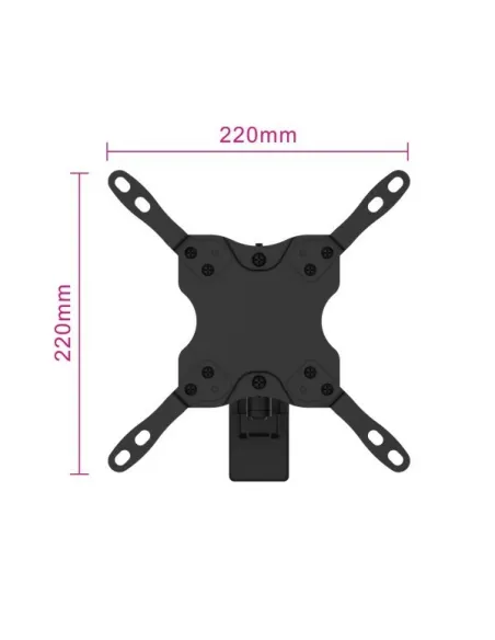 Ewent EW1522 Soporte de Pared Inclinable para TV 13 - 42" Máx. 20Kg Negro