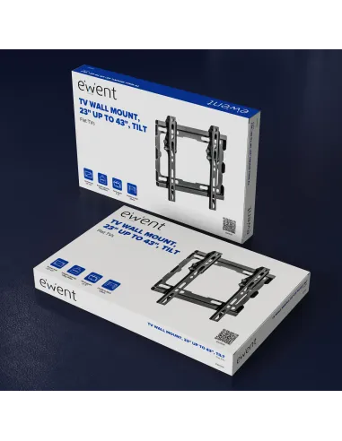 Ewent EW1506 Soporte de Pared Fijo para TV 23 - 42" Máx. 35Kg Negro