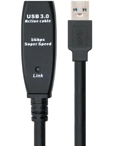 Nanocable 10.01.0312 Prolongador Amplificado USB 3.0 A/M-A/H 10m