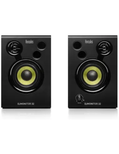 Hercules DJMonitor 32 Altavoces 2.0 30W Negro