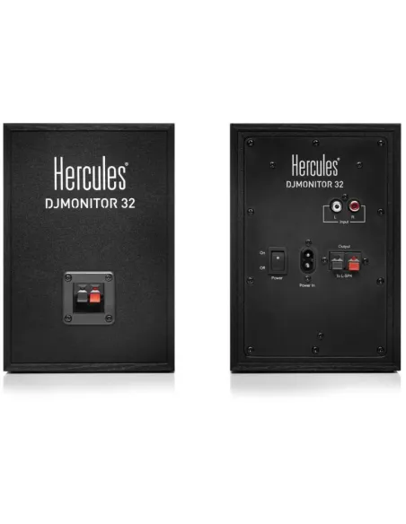 Hercules DJMonitor 32 Altavoces 2.0 30W Negro