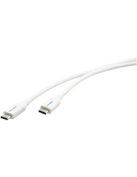 Kramer Electronics 96-02357006 Cable USB 1,8m Blanco