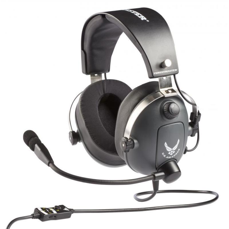 Thrustmaster TFlight US Air Force Edition Auriculares Negros