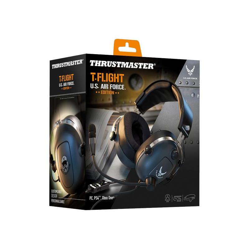 Thrustmaster TFlight US Air Force Edition Auriculares Negros