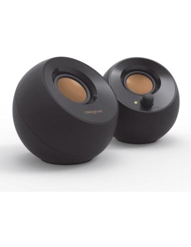 Creative Pebble Altavoces 2.0 USB Negro