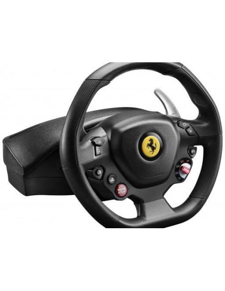Thrustmaster T80 Ferrari 488 GTB Edition Mando de Volante con Pedales Negro