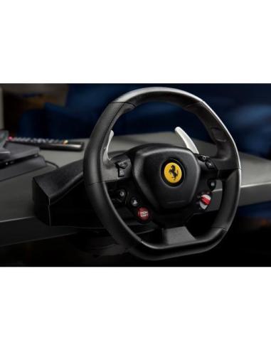 Thrustmaster T80 Ferrari 488 GTB Edition Mando de Volante con Pedales Negro