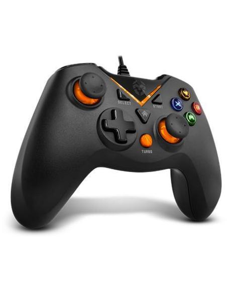 Gamepad Krom Key Pro Gaming Analógico, conexión USB Wired