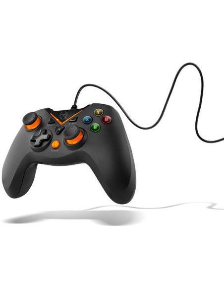 Gamepad Krom Key Pro Gaming Analógico, conexión USB Wired