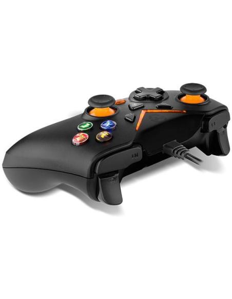 Gamepad Krom Key Pro Gaming Analógico, conexión USB Wired