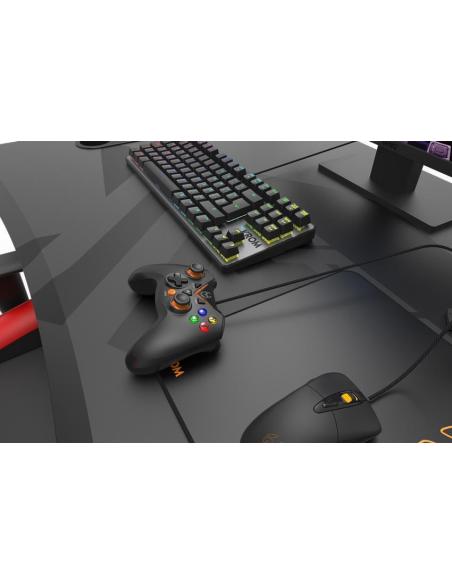 Gamepad Krom Key Pro Gaming Analógico, conexión USB Wired