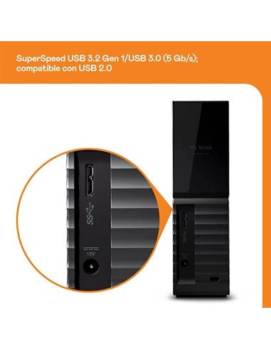 Western Digital My Book Essential 6TB 3.5" USB 3.0 Negro