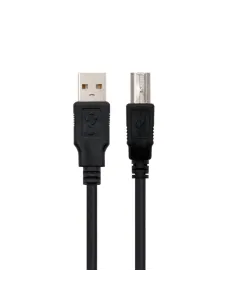 Ewent Cable USB 2.0 a USB-B Macho/Macho 5m Negro-APTAPC0919