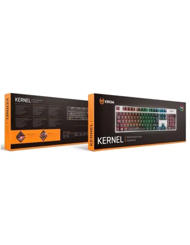 Krom Kernel Teclado Mecánico Gaming RGB Negro
