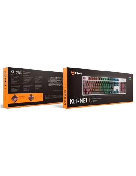 Krom Kernel Teclado Mecánico Gaming RGB Negro