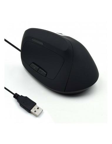 Ewent EW3157 Ratón Ergonómico Vertical con Cable 1800DPI