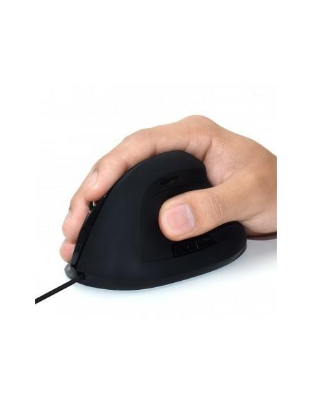 Ewent EW3157 Ratón Ergonómico Vertical con Cable 1800DPI