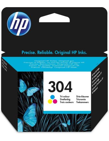 HP 304 Cartucho de Tinta Tricolor Cian/Magenta/Amarillo