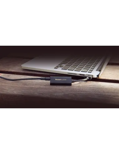 Creative Sound Blaster Play 3 Amplificador Conversor USB-A a Jack 3,5mm Negro