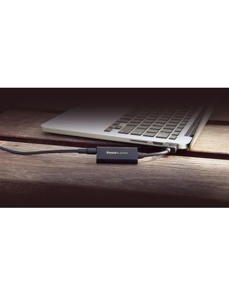 Creative Sound Blaster Play 3 Amplificador Conversor USB-A a Jack 3,5mm Negro