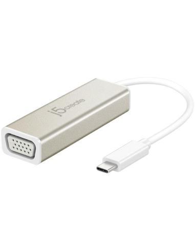 j5create JCA111 Adaptador USB-C a VGA Aluminio