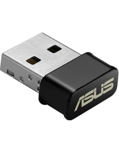 Asus USB-AC53 Nano Adaptador Inalámbrico USB AC1200 Wifi 5 Doble Banda Negro