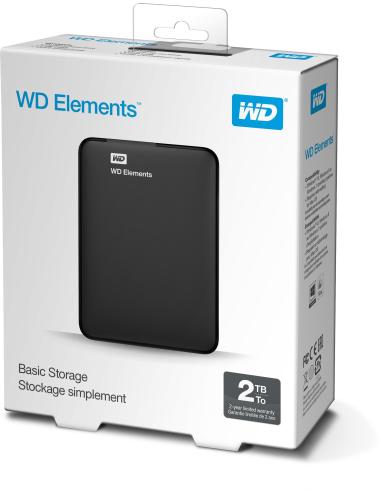 Western Digital WD Elements SSD 2 TB 2.5" USB 3.2 Gen 1 (3.1 Gen 1)