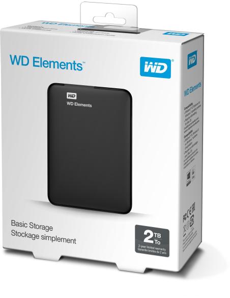Western Digital WD Elements SSD 2 TB 2.5" USB 3.2 Gen 1 (3.1 Gen 1)
