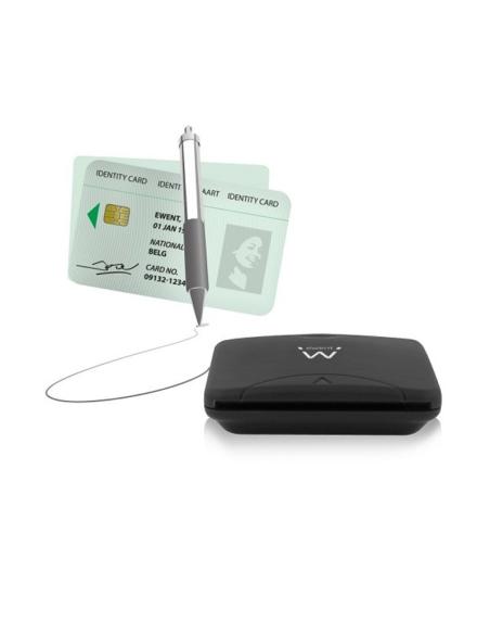 Ewent EW1052 Lector de DNIe y Tarjetas Inteligentes USB