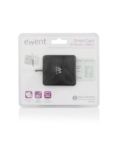 Ewent EW1052 Lector de DNIe y Tarjetas Inteligentes USB