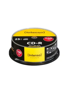 Intenso CD-R 700MB/80min Tubo 25 unidades-CCDCDW0034