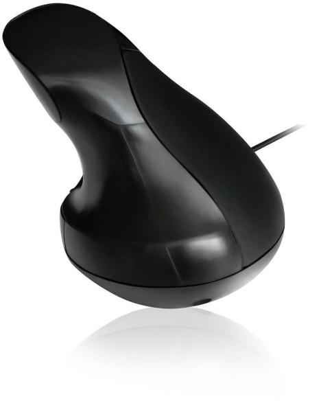 Ewent EW3156 Ratón Óptico Vertical 1000DPI Negro