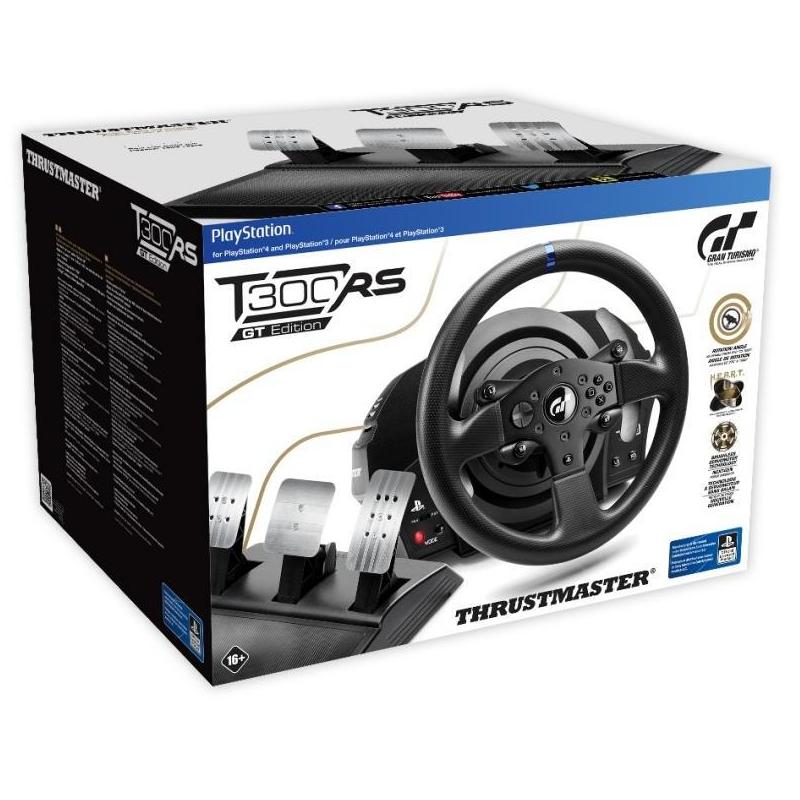 Thrustmaster T300RS GT Edition Mando de Volante con Pedales Negro