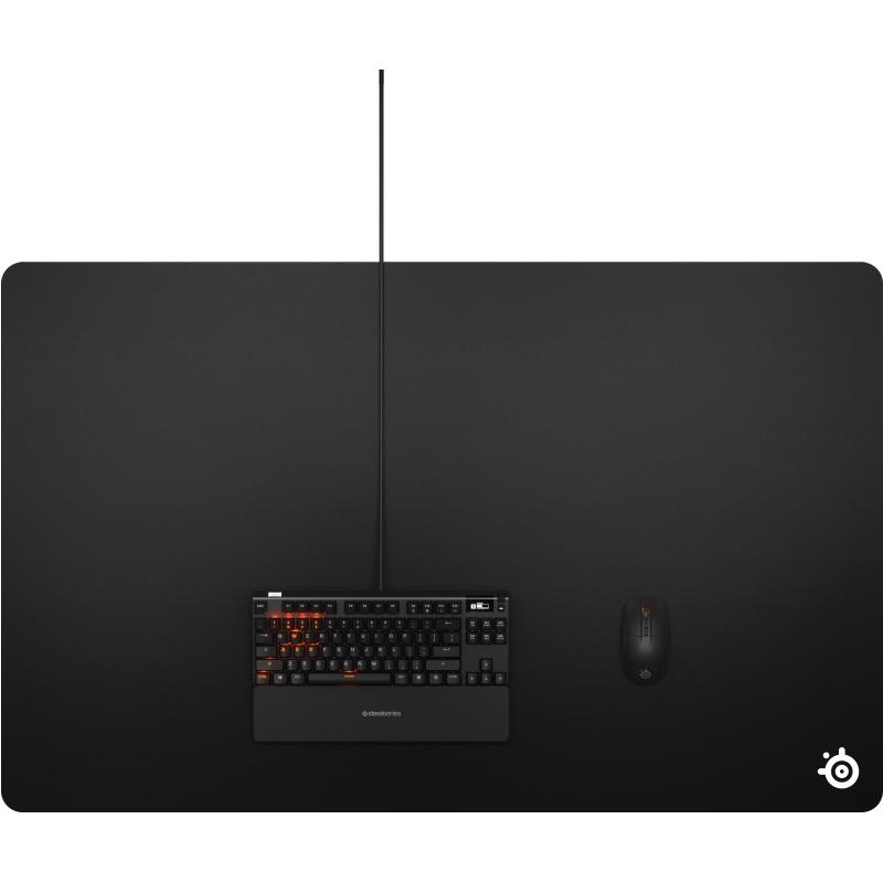 Steelseries QcK+ Alfombrilla Gaming Negra