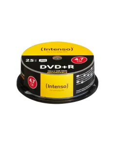 Intenso DVD+R 4.7GB 16x 25 Unidades-CCDDMW0052