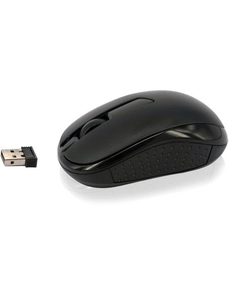 Ewent EW3223 Ratón Inalámbrico 1000 DPI Negro