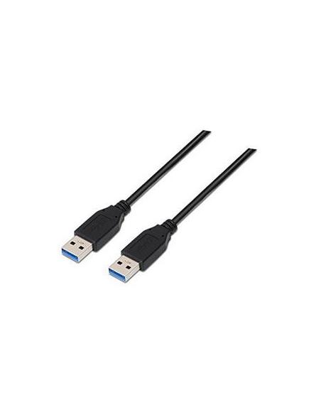 Nanocable Cable USB 3.0 Negro Tipo A a Tipo A Macho/Macho 2M