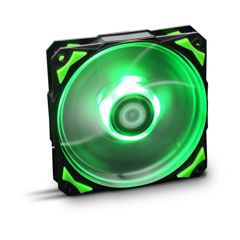 NOX H-120 Ventilador Suplementario 120mm Negro/Verde/Blanco