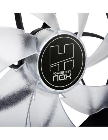 NOX H-120 Ventilador Suplementario 120mm Negro/Verde/Blanco